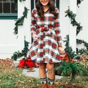 Kiel James Patrick flannel dress